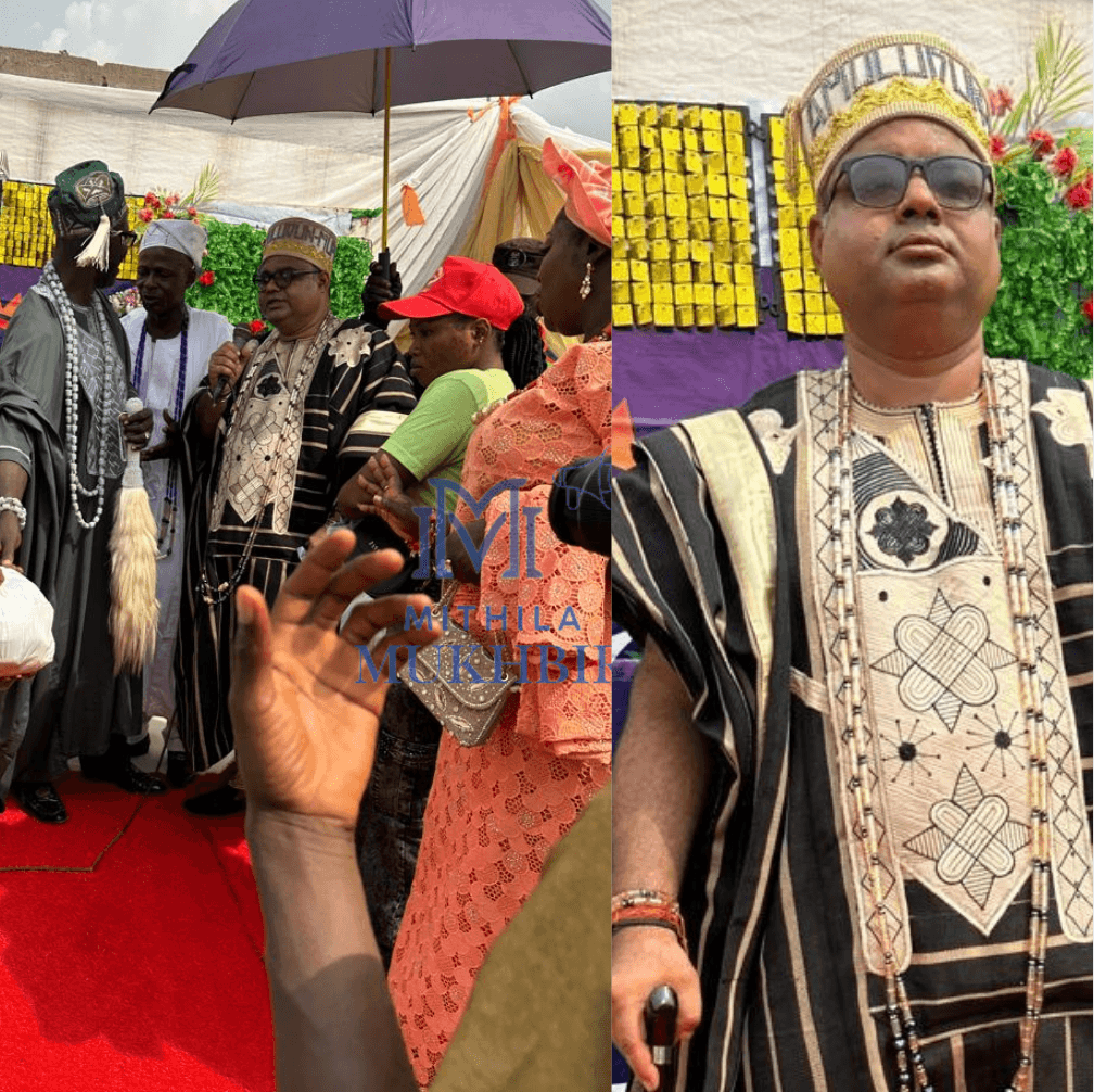 मिथिला  निवासी संजय झा को  16 वर्षों की समाज सेवा के लिए नाइजीरिया में सम्मानित 