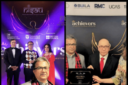 लंदन में सम्मानित होने पर मंत्री नीतीश मिश्रा को लगा बधाईयों का तांता