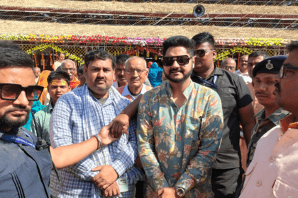 जगदीश नारायण ब्रह्मचर्याश्रम लगमा में आयोजित लक्षचण्डी एवं अतिविष्णु महायज्ञ में दरभंगा राज परिवार की उपस्थिति से दिव्य वातावरण