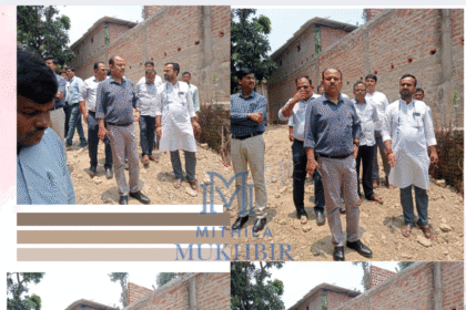 मधुबनी के डीडीसी दीपेश कुमार ने किया लिरही पोखैर का निरीक्षण, सौंदर्यीकरण का दिया निर्देश