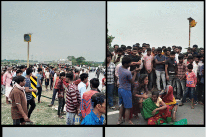 फुलपरास थाना क्षेत्र के सिजौलिया गांव के पास सड़क पार करते समय 14 वर्षीय बालक की मौत, ग्रामीणों ने एनएच-27 किया जाम