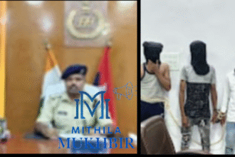 लखनौर थाना क्षेत्र में लूट की घटना का सफल उद्भेदन, पुलिस ने 30 घंटे के अंदर पांच अपराधियों को गिरफ्तार कर दो लाख एक हजार रुपये और मोबाइल बरामद किया