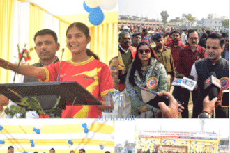 मधुबनी में राज्यस्तरीय बालिका रग्बी प्रतियोगिता का डीएम ने दीप प्रज्वलित कर किया शुभारंभ,9 प्रमंडलों की 324 प्रतिभागी ले रही हैं हिस्सा