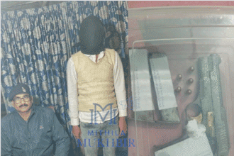 मधुबनी पुलिस ने बड़ी लूट की साजिश नाकाम की, राजनगर से हथियारों के साथ एक आरोपी गिरफ्तार