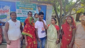 घोघरडीहा के मेधावी छात्र चंदन कुमार मलिक जिन्होंने मैट्रिक में 96 प्रतिशत अंक हासिल किए