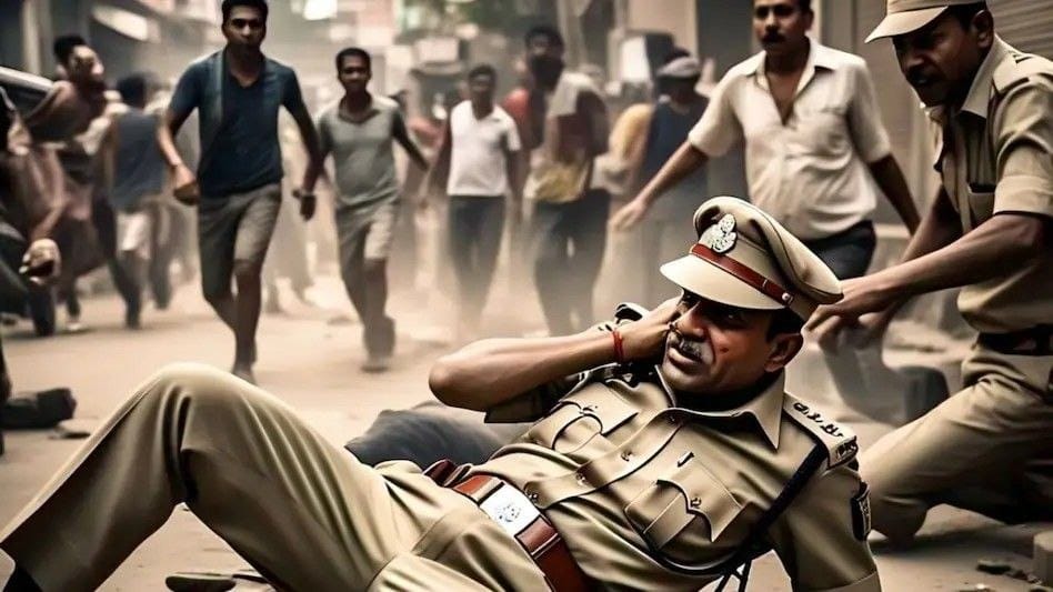 फुलपरास बेलमोहन पुलिस हमला मामला