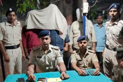 बिहार मधुबनी डायल 112 कार्रवाई अवैध पिस्टल गिरफ्तारी