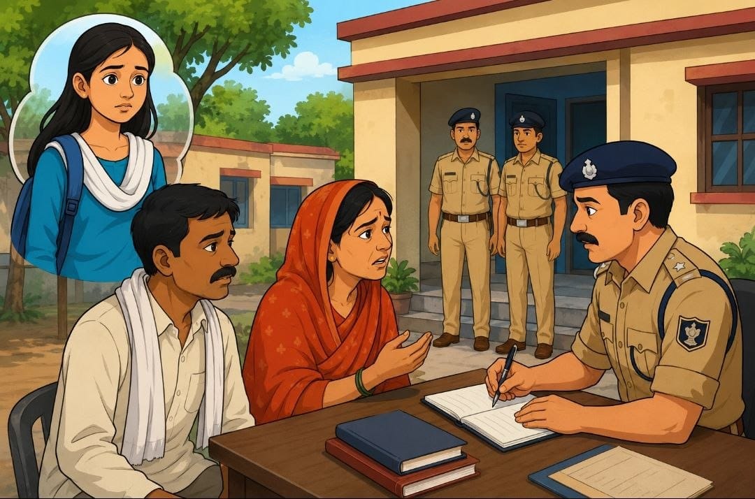 फुलपरास किशोरी लापता मामला
