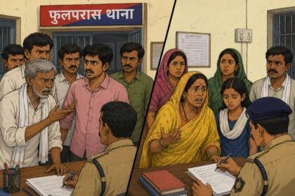 फुलपरास के धर्मडीहा-खोपा मामले में दोनों पक्षों की प्राथमिकी