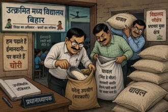 घोघरडीहा बगराहा विद्यालय चावल चोरी मामला