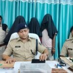 फुलपरास गोलीबारी मामले में बरामद हथियार और कारतूस