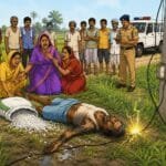 घोघरडीहा के केवटना में करंट लगने से किसान की मौत