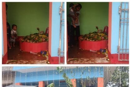 फुलपरास के राम-जानकी मंदिर में शिवलिंग की प्राण-प्रतिष्ठा